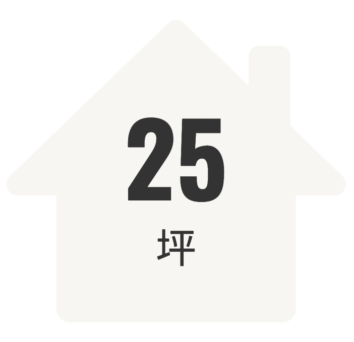 25坪